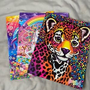 3 Lisa frank folders